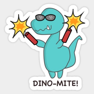 DINO-MITE Sticker